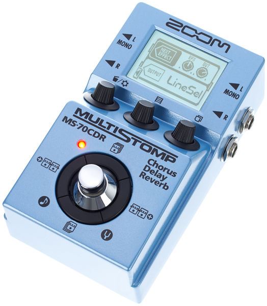 Zoom MS-70CDR chorus, delay, reverb pedał gitarowy